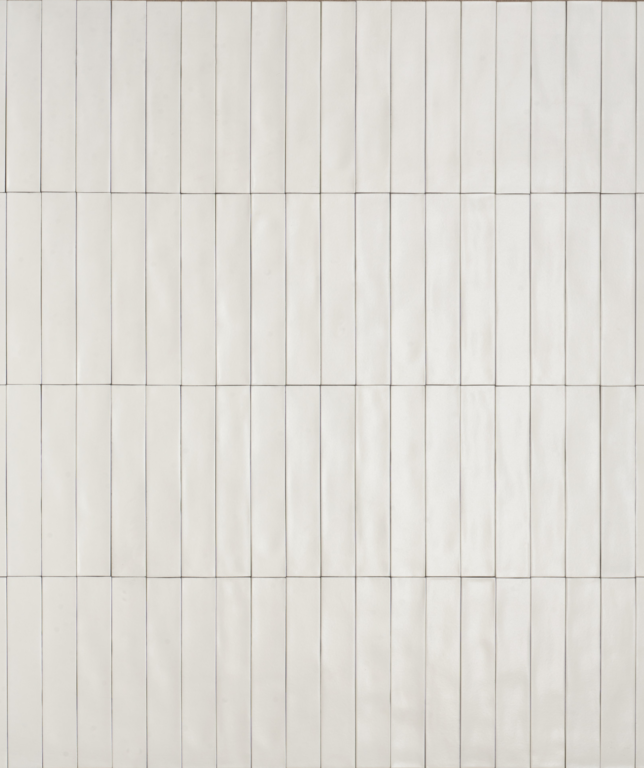 Wandfliesen Wish White Semimatt 5,3x30cm, in weiss