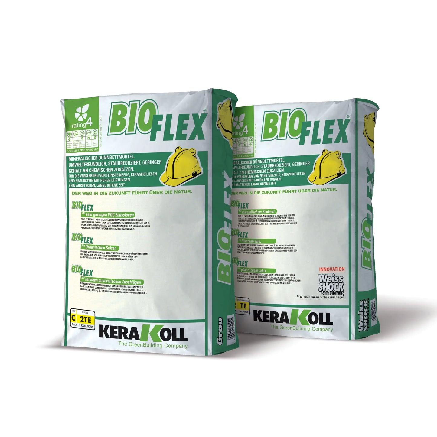 Bioflex - Fliesenkleber für Keramikfliesen bis zum Format 60x60 cm