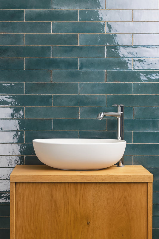 Wandfliese Look Avio glossy 6,5x24 cm, Riemchen