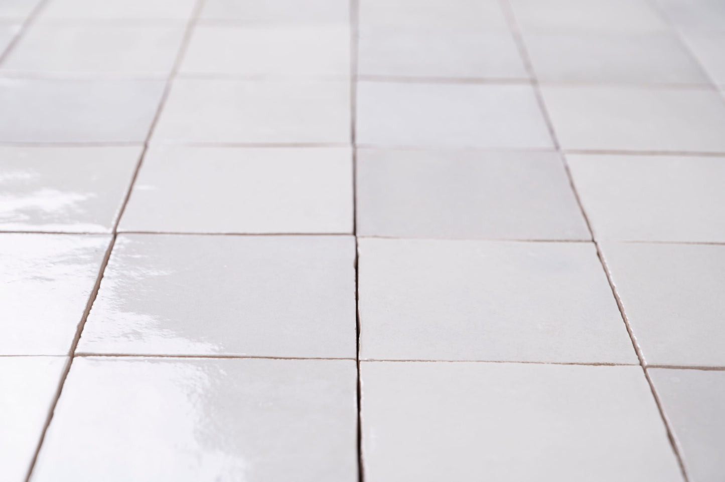 Wandfliesen Melange Bianco Glossy 10x10 cm