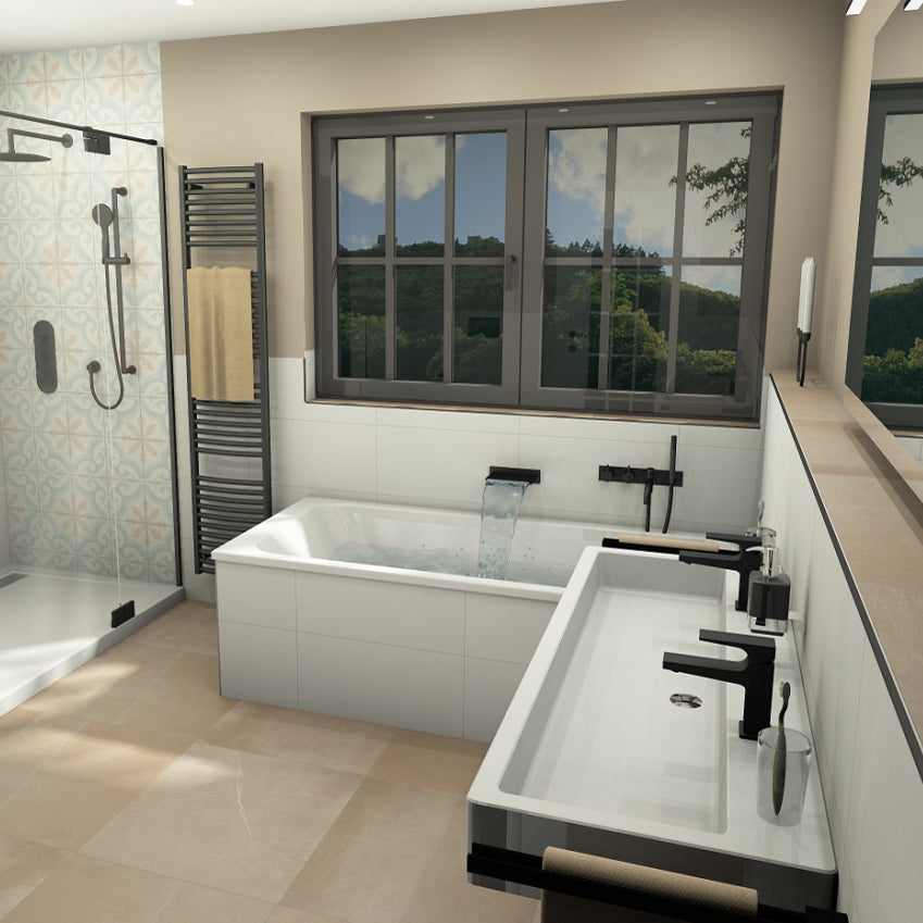 Feinsteinzeug Maku Nut 60×60 cm