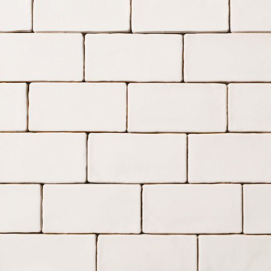 Wandfliese, Handform-Optik, 7,5x15 cm, im Vintage-Stil