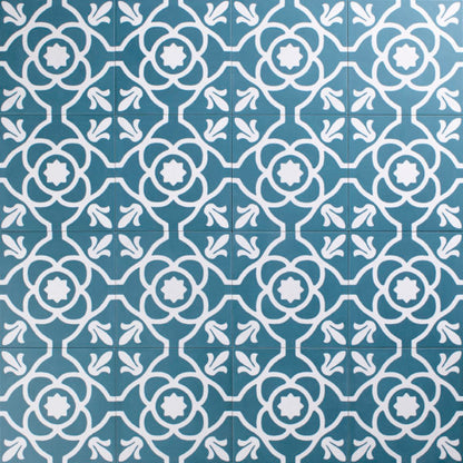 Contrasti Tappeto 11,  R10/B  20x20 cm, Dekorfliese Feinsteinzeug