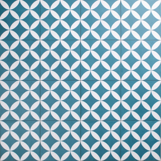 Contrasti Tappeto 13 R10/B  20x20 cm, Dekorfliese, Feinsteinzeug