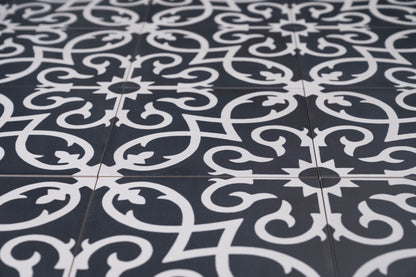 Contrasti Tappeto 7 R10/B  20x20 cm Dekorfliese, Feinsteinzeug