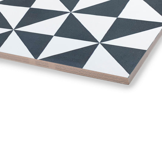 Schnittmuster Feinsteinzeug Contrasti Tappeto 8, R10/B  20x20 cm