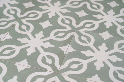 Contrasti Tappeto 9,  R10/B, 20x20 cm, Dekorfliese Feinsteinzeug