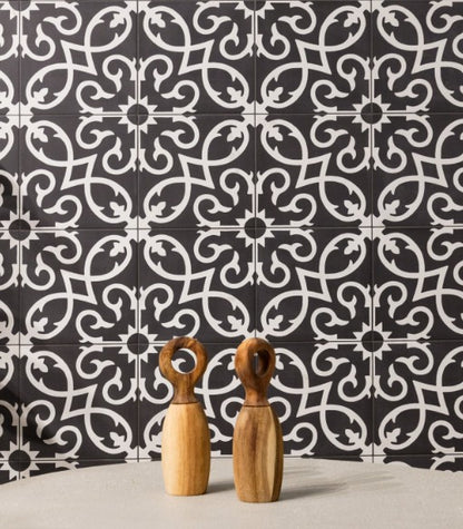 Contrasti Tappeto 7 R10/B  20x20 cm Dekorfliese, Feinsteinzeug