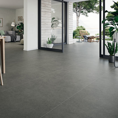 Feinsteinzeug Domus Plomo (bleigrau) R10/C, verschiedene Formate