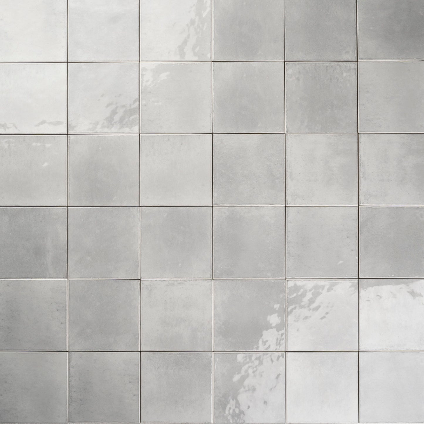 Wandfliese Agadir Piedra (grau) glänzend 14,7X14,7 cm