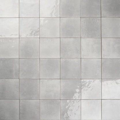 Wandfliese Agadir Piedra (grau) glänzend 14,7X14,7 cm