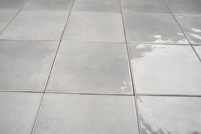 Wandfliese Agadir Piedra (grau) glänzend 14,7X14,7 cm