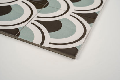 Wandfliese Berlin Marina Dekor 14,7X14,7 cm, Feinsteinzeug