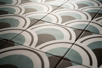 Wandfliese Berlin Marina Dekor 14,7X14,7 cm, Feinsteinzeug