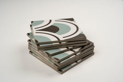 Wandfliese Berlin Marina Dekor 14,7X14,7 cm, Feinsteinzeug