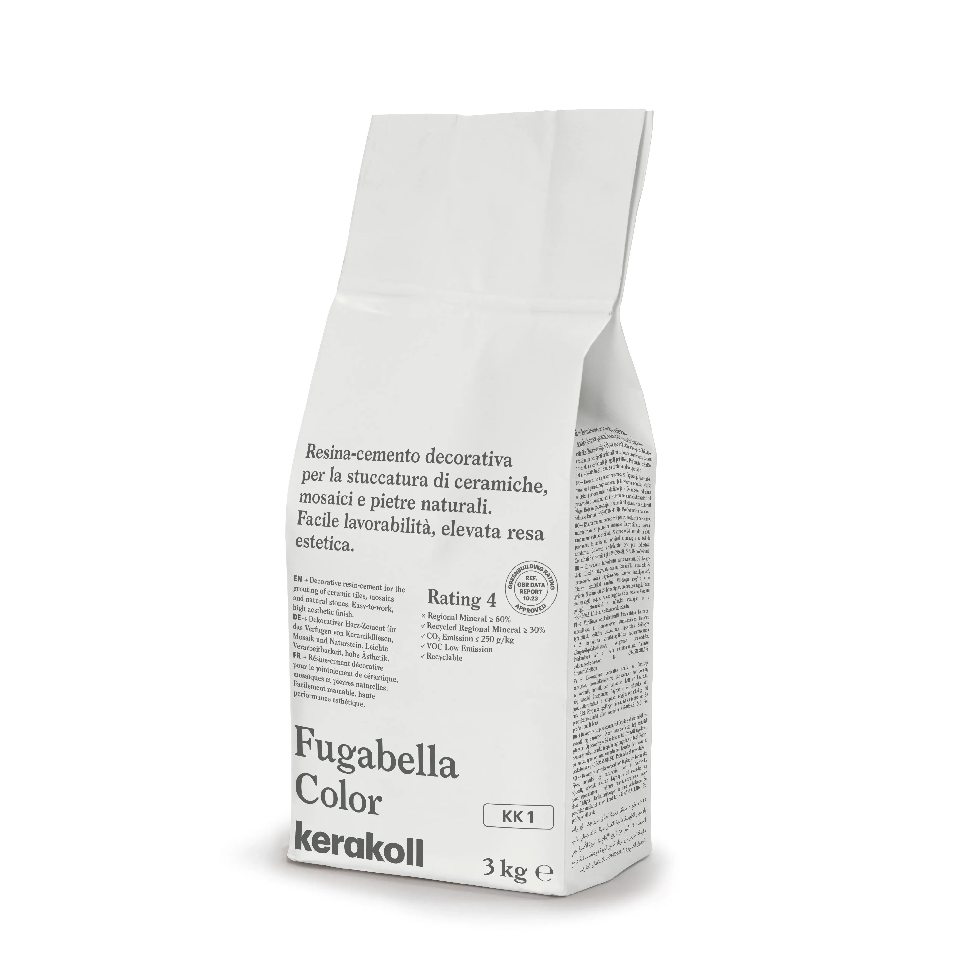 Fugenmaterial Fugabella Color KK01 weiß, 3 kg Beutel – Fleazy.de ...
