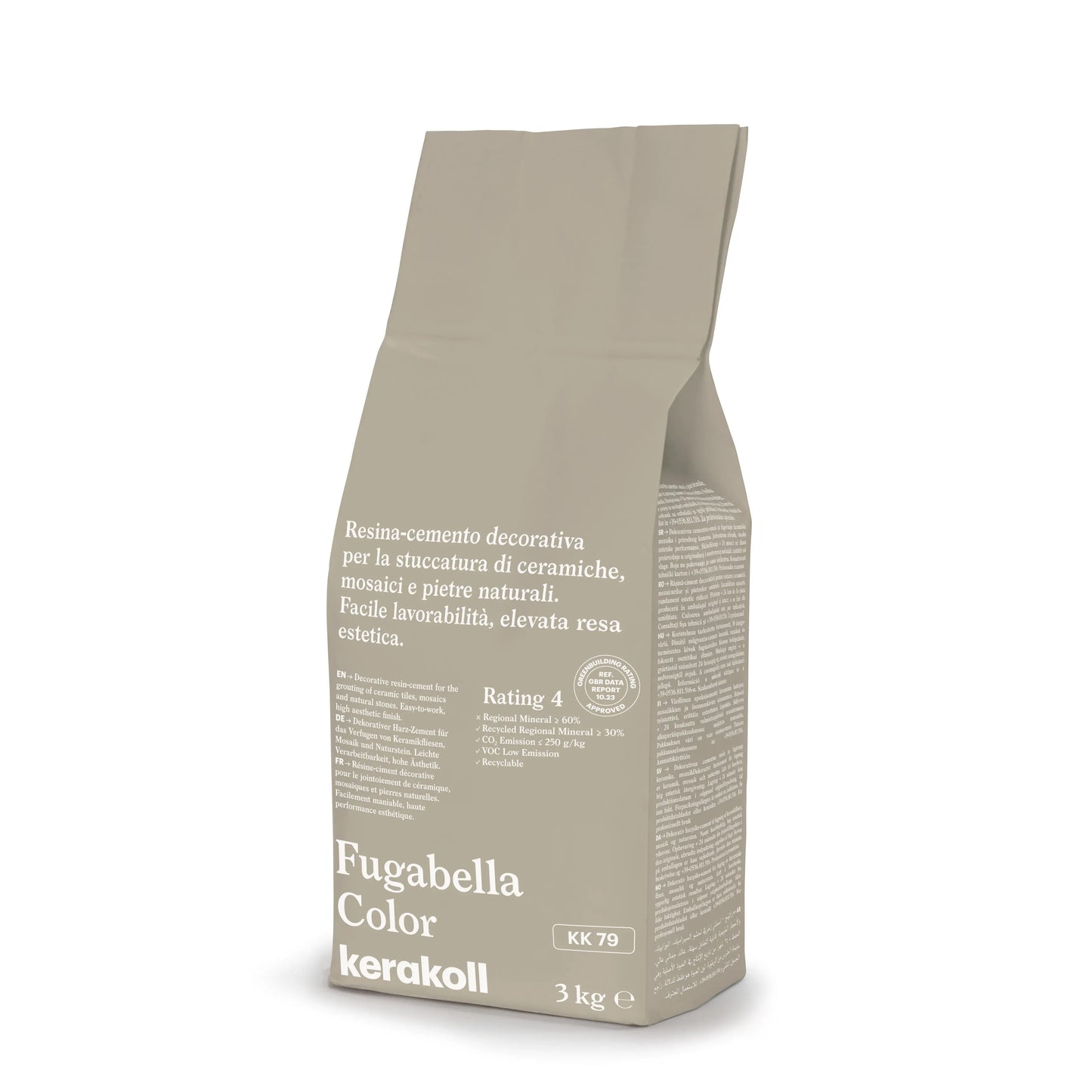 Fugenmaterial Fugabella Color KK79 Beige, 3 kg Beutel