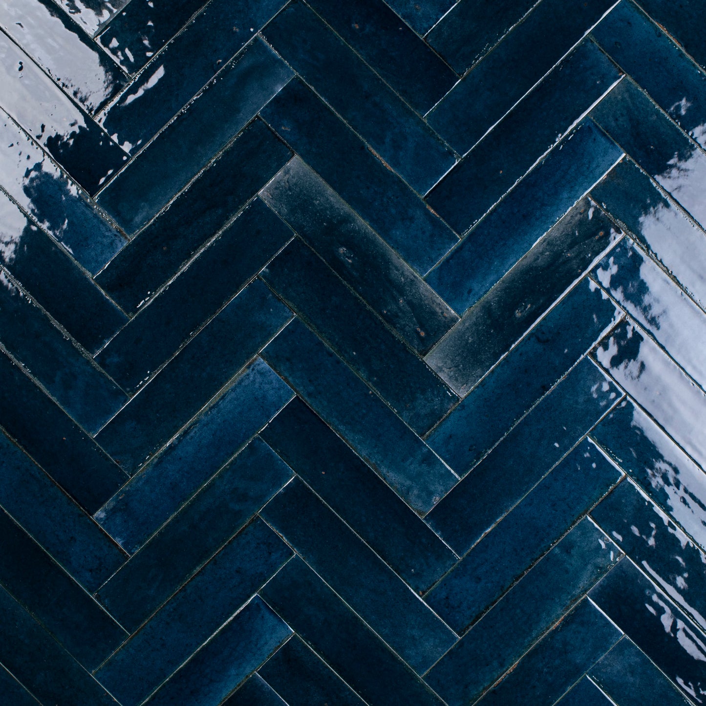 Wandfliese Look Blue glossy 6,5x24 cm