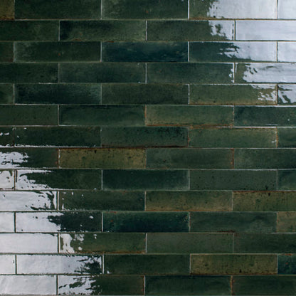 Wandfliese Look Oliva glossy 6,5x24 cm