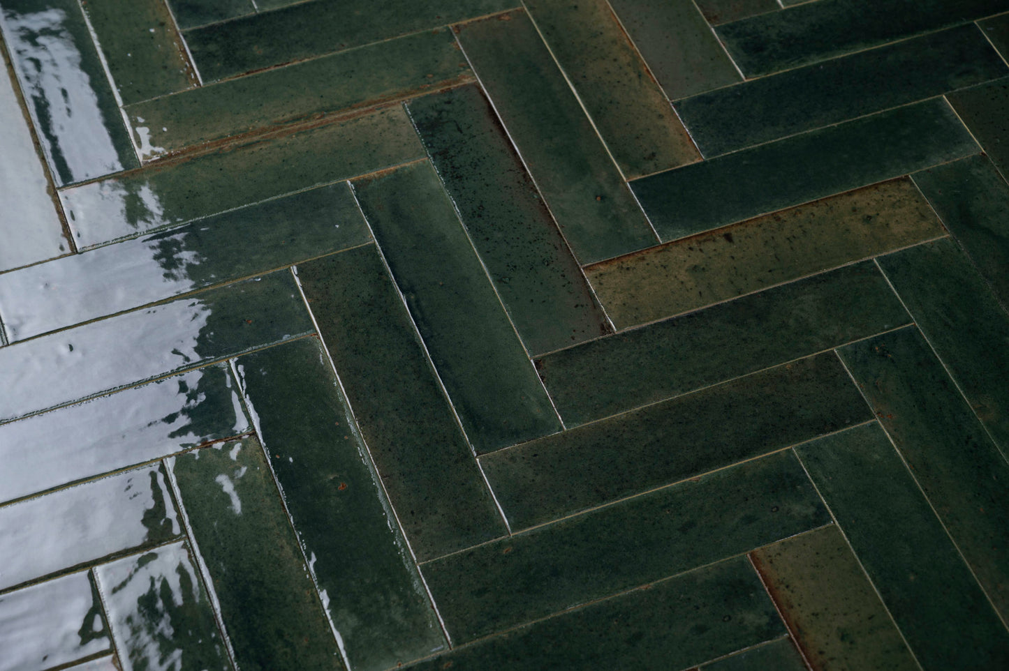 Wandfliese Look Oliva glossy 6,5x24 cm