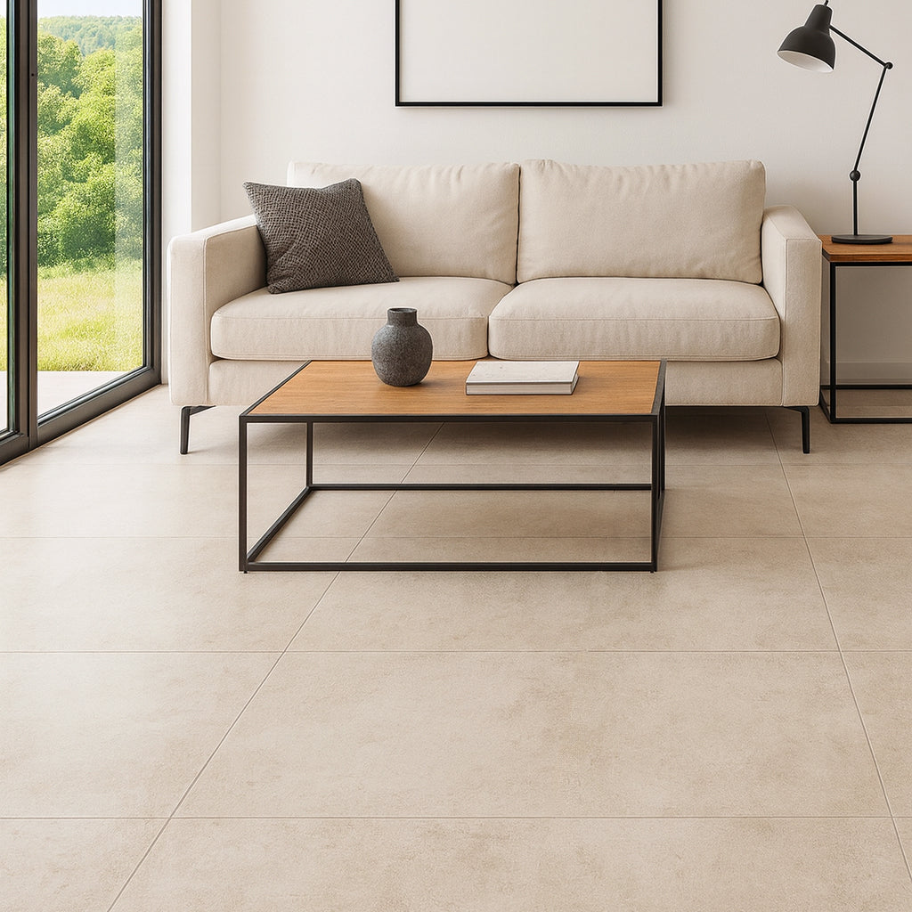 Schnittmuster Feinsteinzeug Marte Beige, R10/B