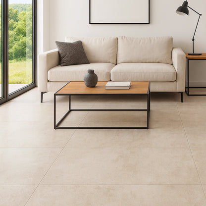 Schnittmuster Feinsteinzeug Marte Beige, R10/B