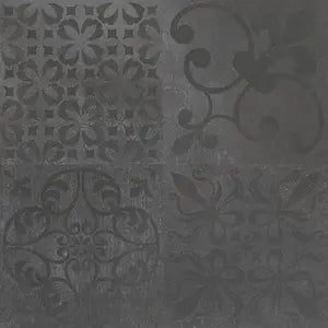 Feinsteinzeug Volldekor Priorat Module anthrazit 60x60 cm