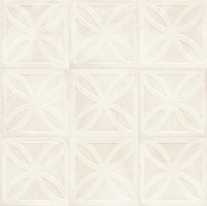 Amuri Struttura 3D Gelosia 3D Avorio 20x20 cm