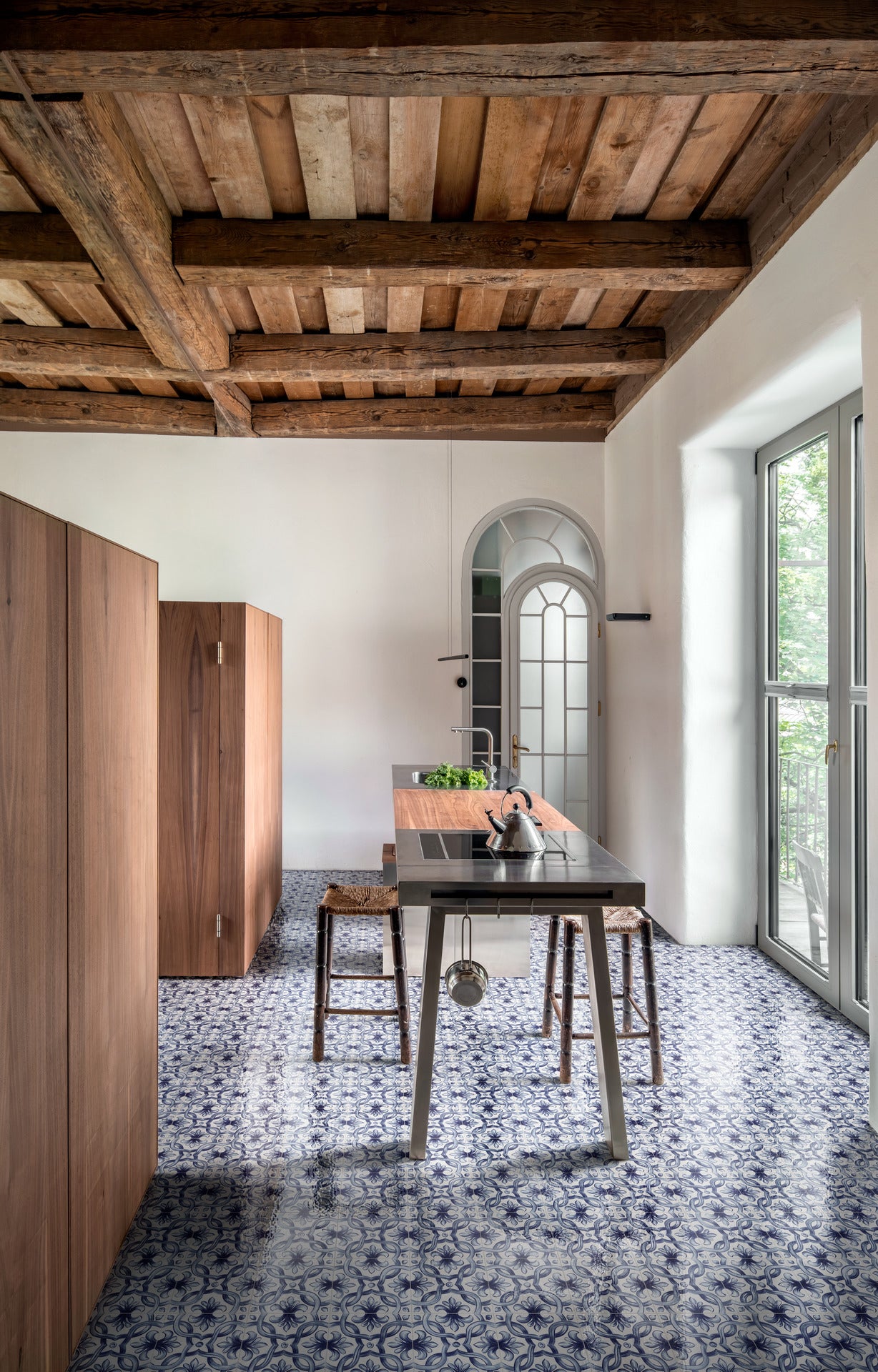 Amuri Decoro Pizzo Avorio 20x20 cm