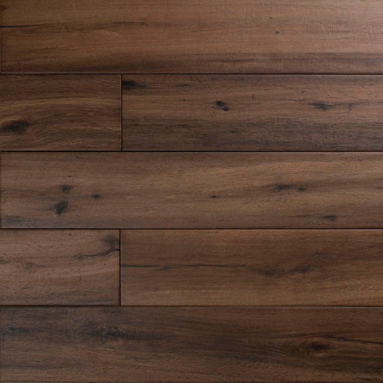 Holzoptikfliesen Woodstory Marrone 15x90 cm Naturkante