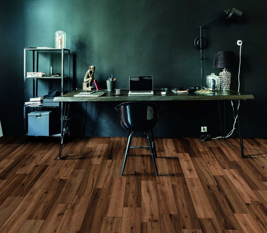 Holzoptikfliesen Woodstory Marrone 15x90 cm Naturkante