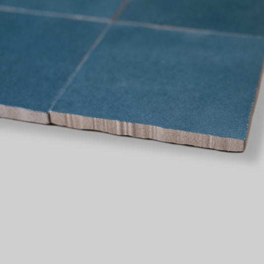 Schnittmuster Wandfliesen Melange Aquamarina Glossy 10x10 cm