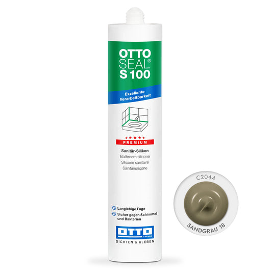 Otto Silikon S100 Sandgrau C2044 300ml/Kartusche