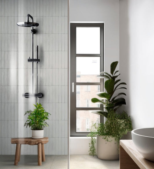 Wandfliesen Wish White Semimatt 5,3x30cm, in weiss